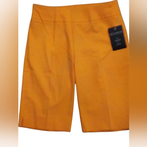 Zack & Rachel - Bike Shorts, No Pockets. Orange Crush, Size 6, Lots Of Stretch - Picture 6 of 6